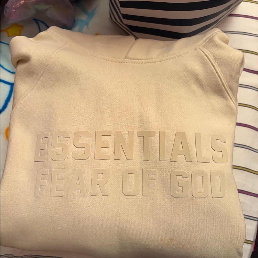 Essentials Cream Hoodie